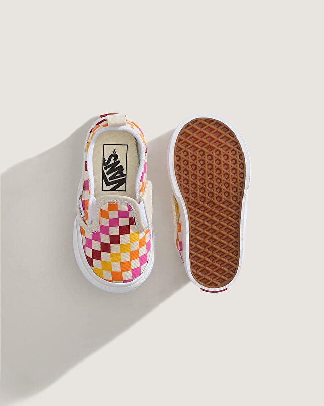 KÜÇÜK ÇOCUK SLIP-ON V AYAKKABI (1-4 YAŞ) Checkerboard