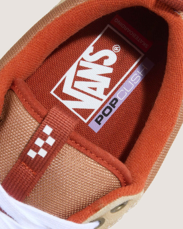 SKATE OLD SKOOL 36 + AYAKKABI Khaki/Burnt Orange