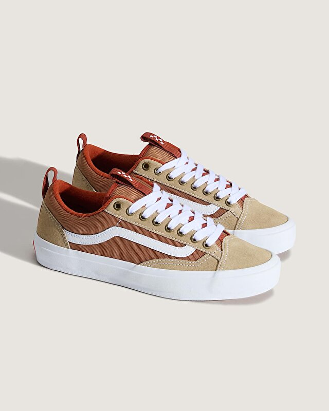 SKATE OLD SKOOL 36 + AYAKKABI Khaki/Burnt Orange