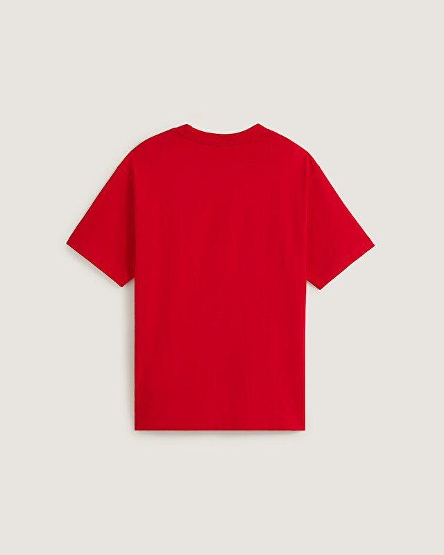 LEFT CHEST II LOOSE SS TİŞÖRT Racing Red