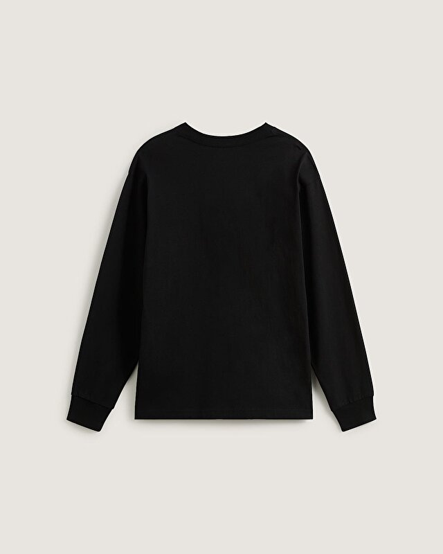 LEFT CHEST II LOOSE LS TİŞÖRT Black