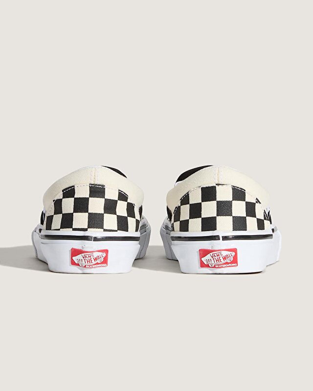 SKATE SLIP-ON AYAKKABI (Checkerboard) Black/Off