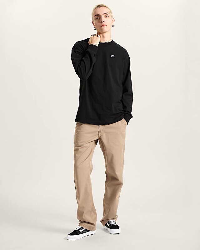 AUTHENTIC CHINO RELAXED PANTOLON Desert Taupe