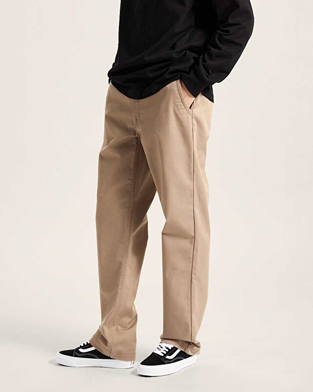 AUTHENTIC CHINO RELAXED PANTOLON Desert Taupe