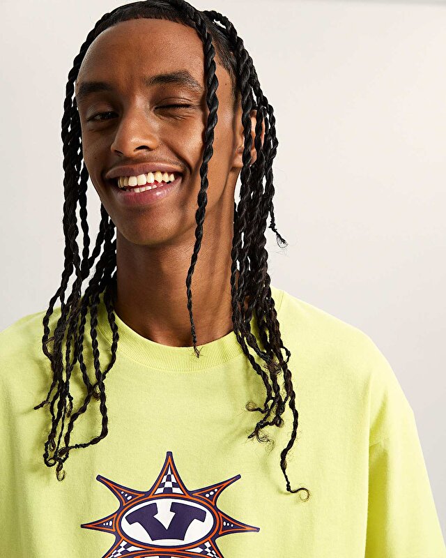 STAR CHECKER TİŞÖRT Canary Yellow