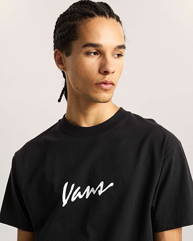 CLASSIC SCRIPT TİŞÖRT Black/White