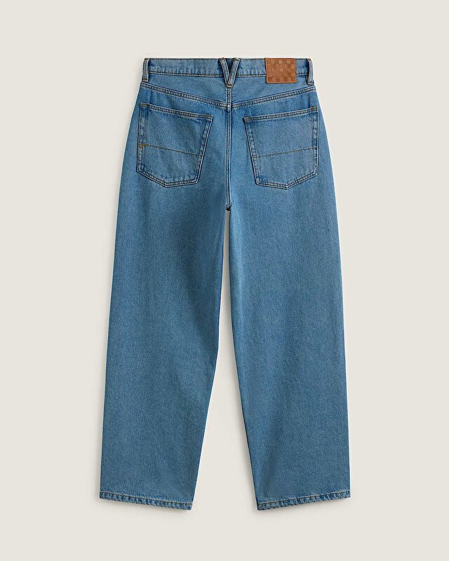 CHECK-5 BAGGY DENIM PANTOLON Stonewash/Blue