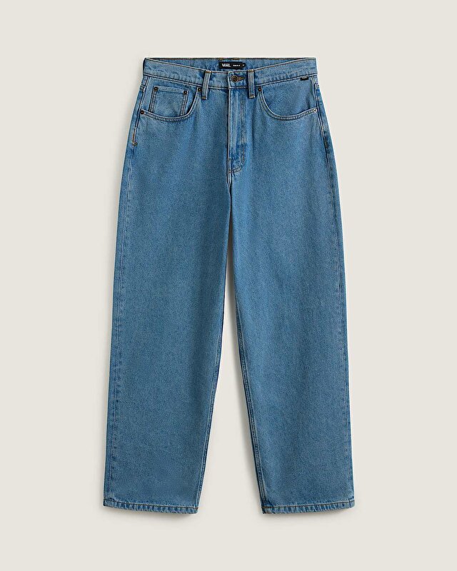 CHECK-5 BAGGY DENIM PANTOLON Stonewash/Blue