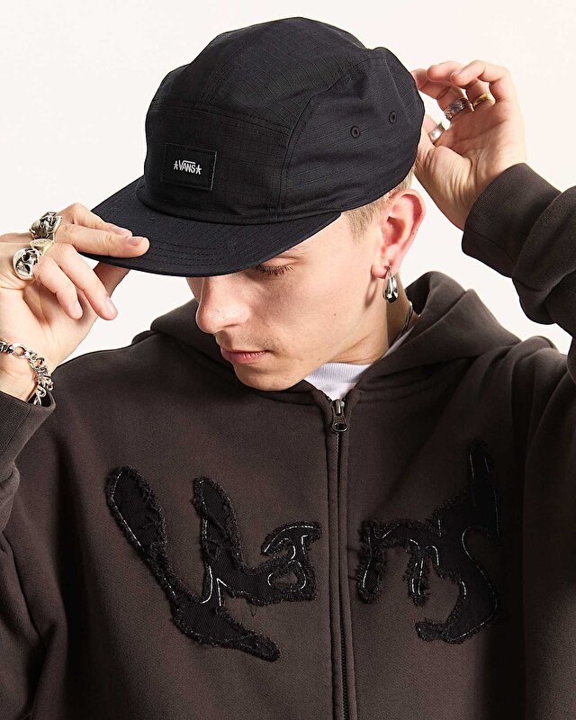 SKATE ATIBA 5 PANEL ŞAPKA Black