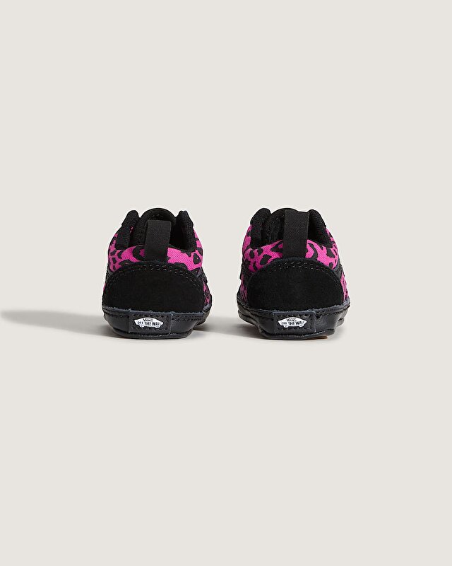 BEBEK OLD SKOOL CRIB AYAKKABI (0-1 YAŞ) Pink/Black