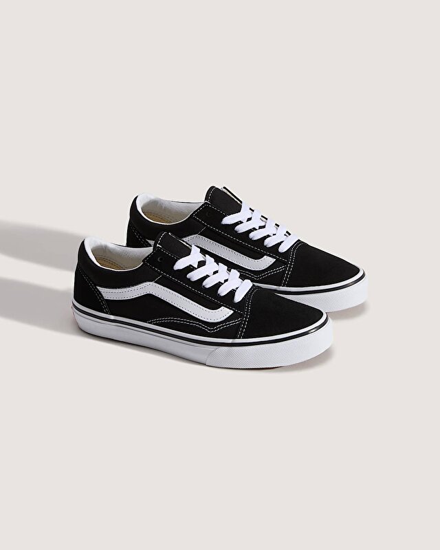 GENÇ OLD SKOOL AYAKKABI (8-14 YAŞ) Black/White