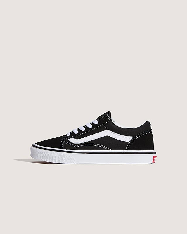 GENÇ OLD SKOOL AYAKKABI (8-14 YAŞ) Black/White