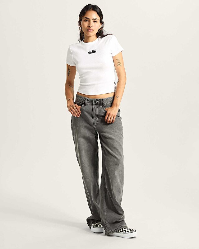 SIRELLE 5 CEPLİ PUDDLE PANTOLON Grey Wash