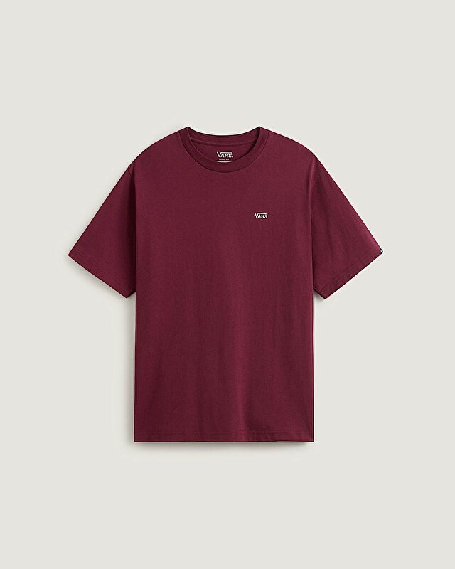 LEFT CHEST II LOOSE TİŞÖRT Burgundy