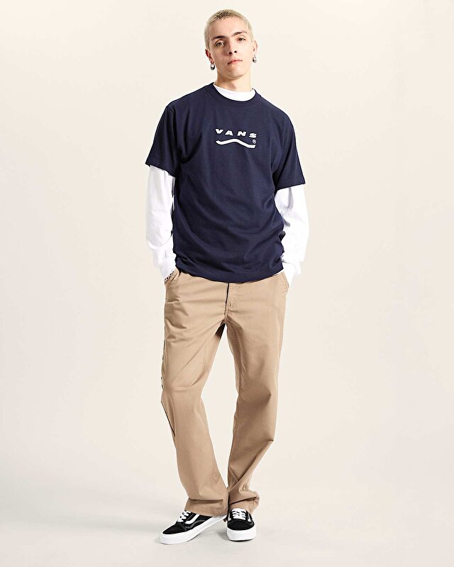 DETERMINED TİŞÖRT Navy/White