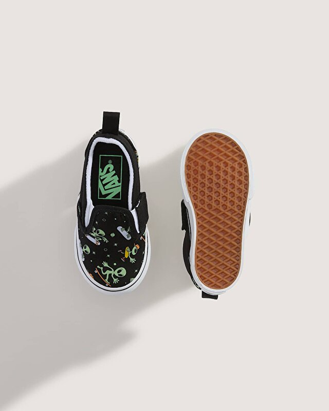 KÜÇÜK ÇOCUK SLIP-ON AYAKKABI (1-4 YAŞ) Black/Green