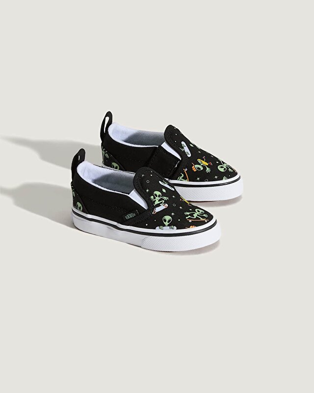 KÜÇÜK ÇOCUK SLIP-ON AYAKKABI (1-4 YAŞ) Black/Green