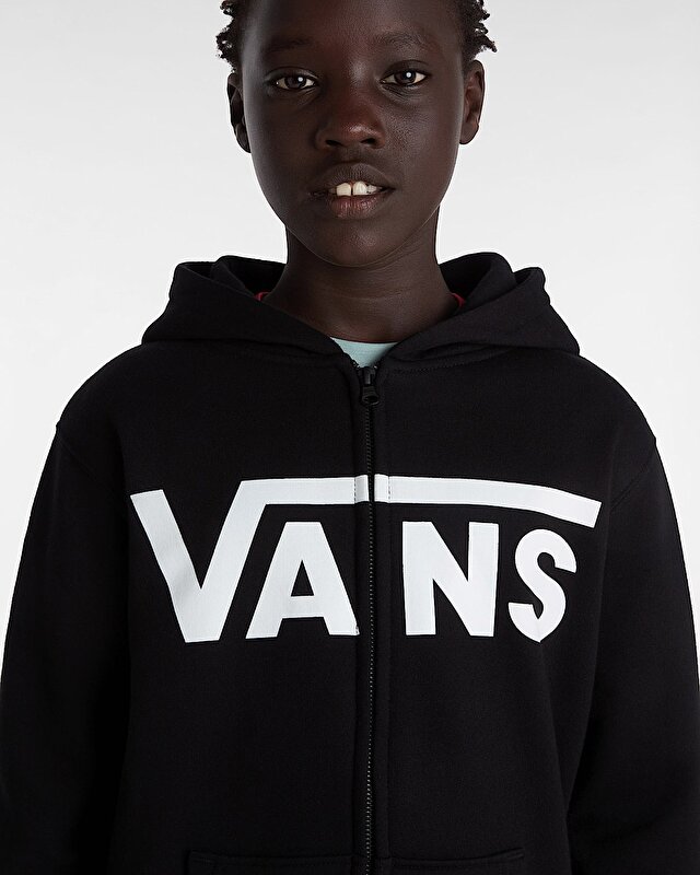 VANS CLASSIC II FERMUARLI SWEATSHIRT Black