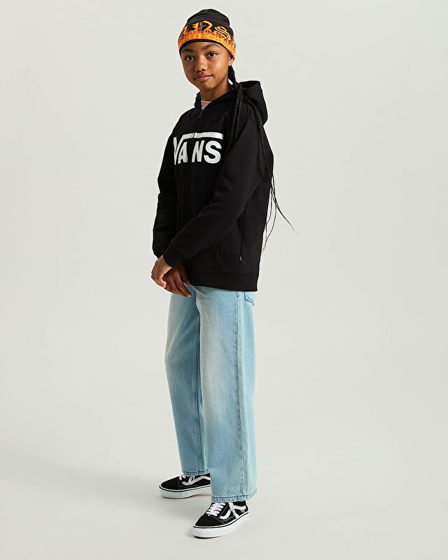 VANS CLASSIC II FERMUARLI SWEATSHIRT Black