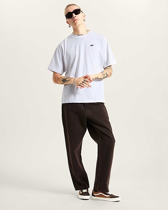 SALTON LOOSE TİŞÖRT Light Grey Heather