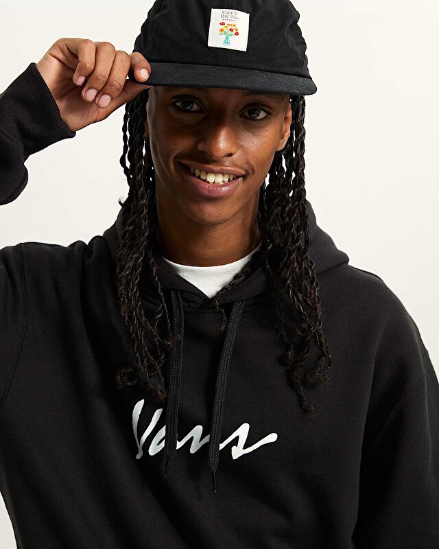 SCRIPTED VANS KAPÜŞONLU ÜST Black