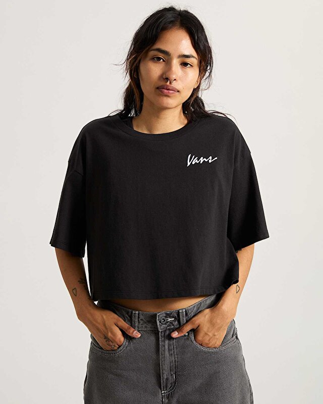 CLASSIC SCRIPT TİŞÖRT Black