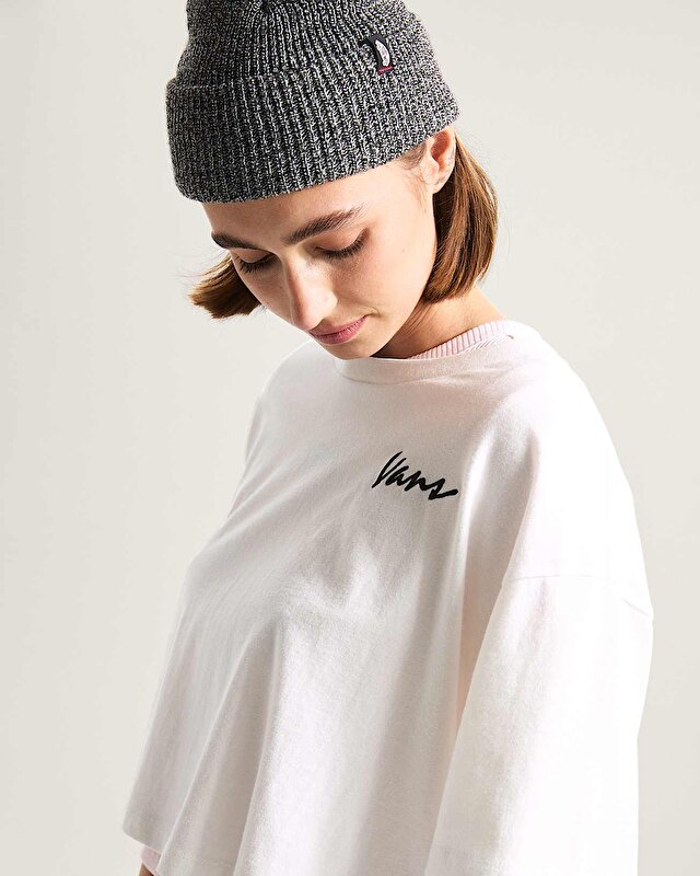 CLASSIC SCRIPT TİŞÖRT White