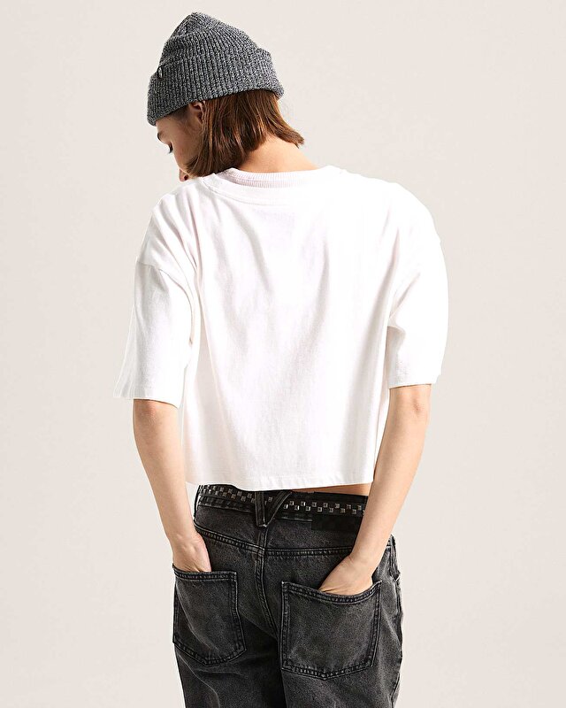 CLASSIC SCRIPT TİŞÖRT White