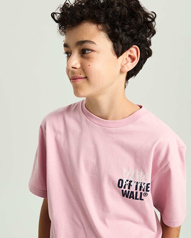 ERKEK ÇOCUK METAL WALL TİŞÖRT Pink Dawn