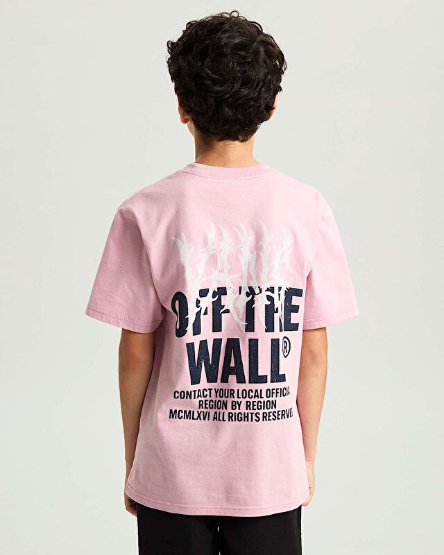 ERKEK ÇOCUK METAL WALL TİŞÖRT Pink Dawn