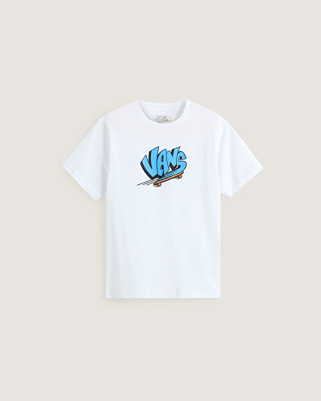 ERKEK ÇOCUK SK8 TİŞÖRT (8-14) YAŞ White