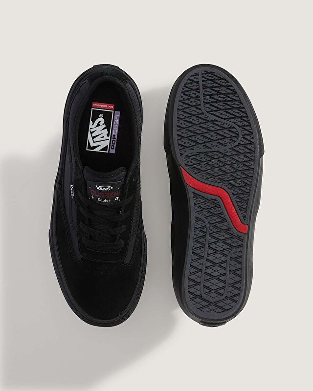 SKATE CURREN CAPLES AYAKKABI Black/Black
