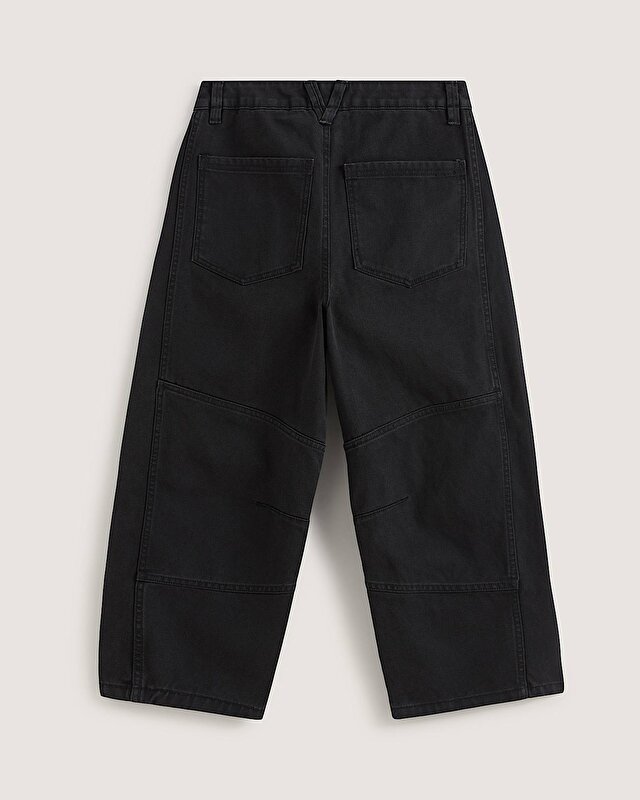 BLAIRE CROPPED BARREL PANTOLON Black