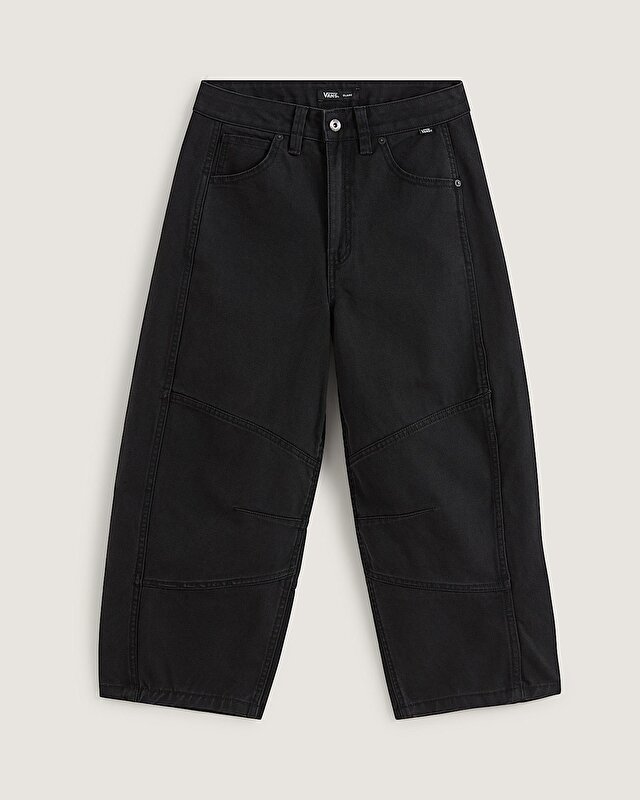 BLAIRE CROPPED BARREL PANTOLON Black