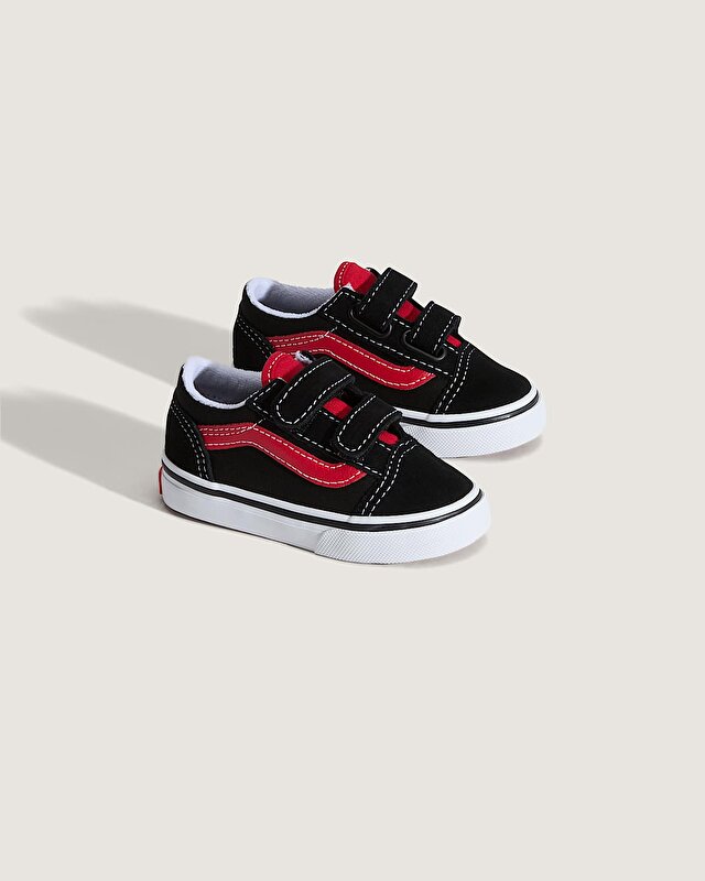 KÜÇÜK ÇOCUK OLD SKOOL AYAKKABI (1-4 YAŞ) Black/Red