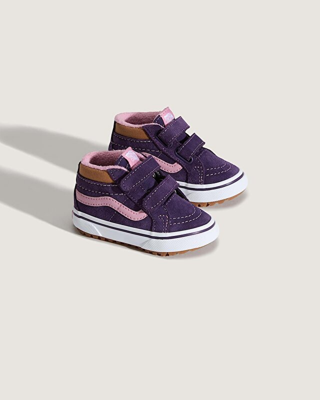 KÜÇÜK ÇOCUK MTE SK8-MID AYAKKABI (1-4 YAŞ) Gothic Grape