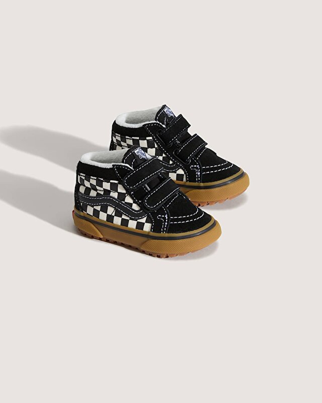 KÜÇÜK ÇOCUK MTE SK8-MID AYAKKABI (1-4 YAŞ) Black/Marshmllw