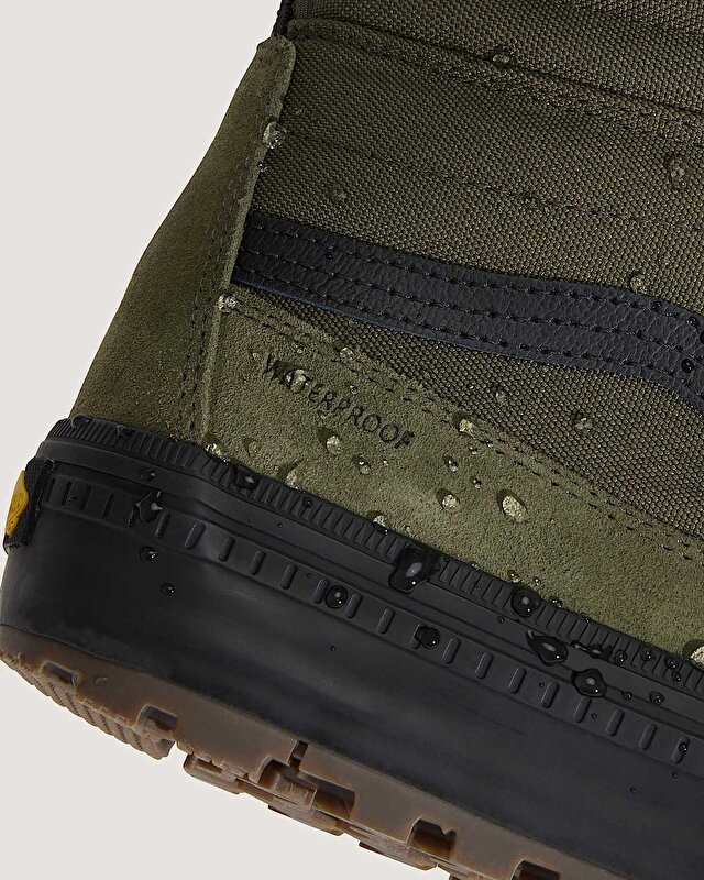 SK8-HI WATERPROOF INSULATED AYAKKABI Green/Black