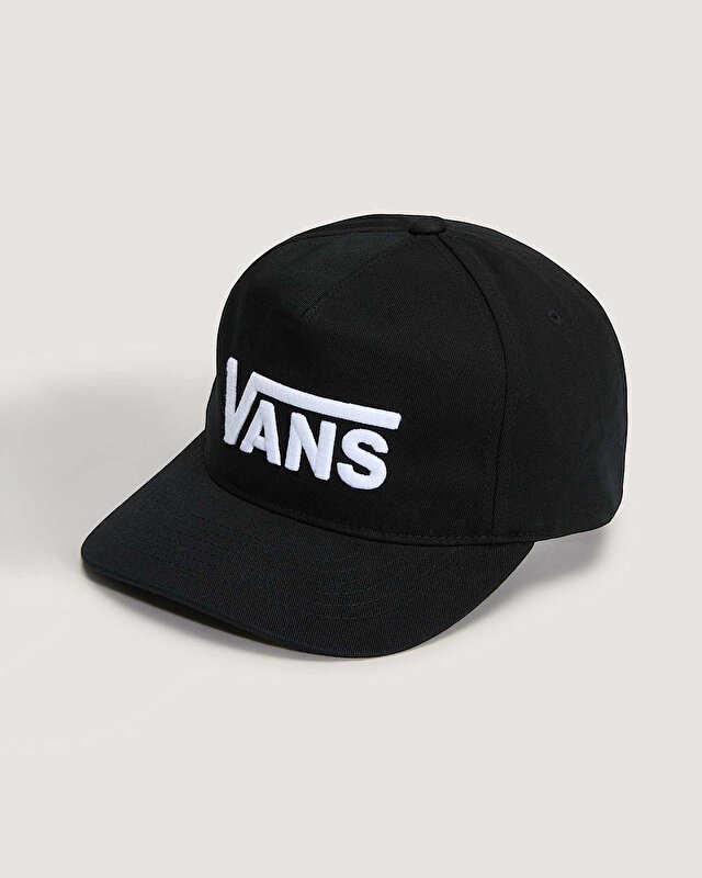 DROP V LOGO ŞAPKA Black