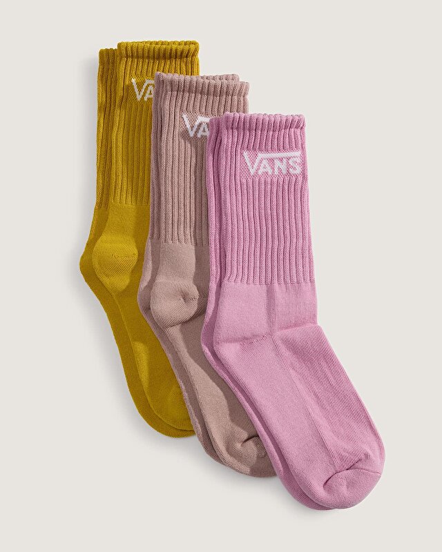 CLASSIC CREW ÇORAP (3 ÇİFT) Pink Dawn