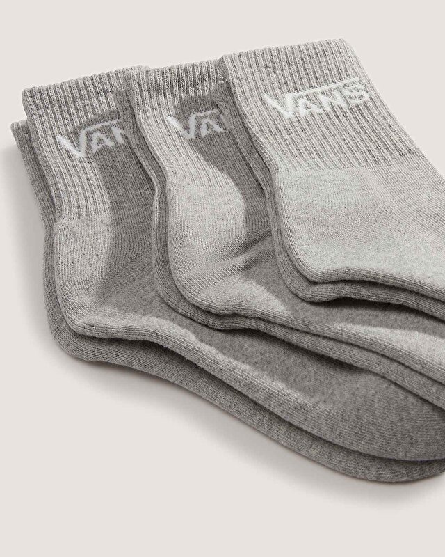 CLASSIC HALF CREW ÇORAP (3 ÇİFT) Heather Grey