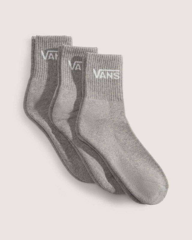 CLASSIC HALF CREW ÇORAP (3 ÇİFT) Heather Grey