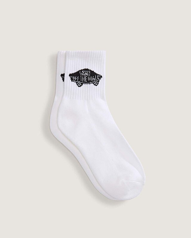 VANS CLASSIC HALF CREW ÇORAP (1 ÇİFT) White