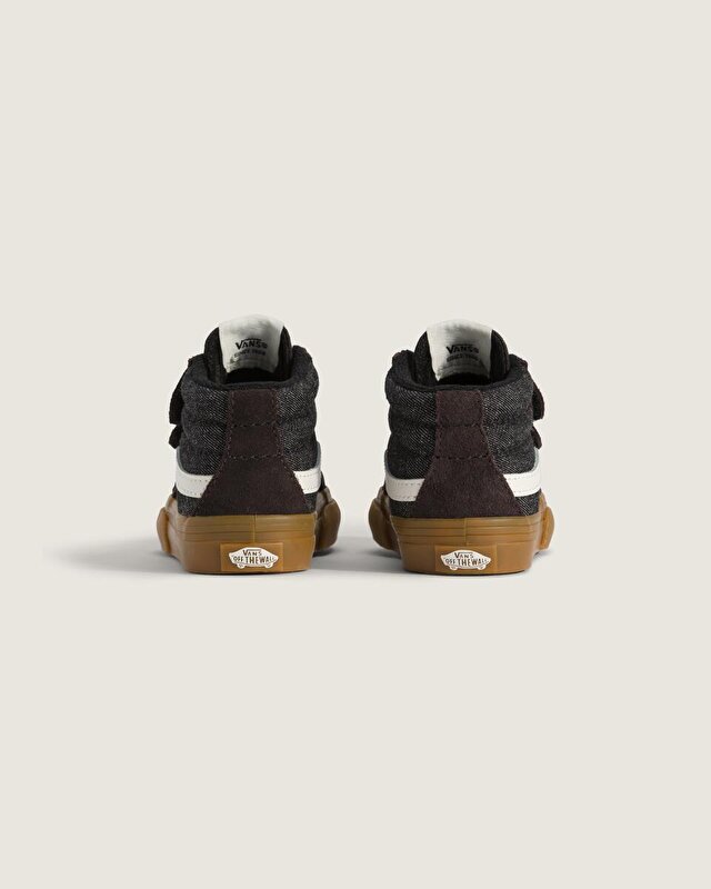 KÜÇÜK ÇOCUK SK8-MID REISSUE V AYAKKABI (1-4 YAŞ) Black