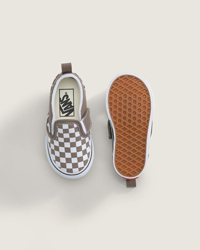 KÜÇÜK ÇOCUK SLIP-ON V AYAKKABI (1-4 YAŞ) Walnut