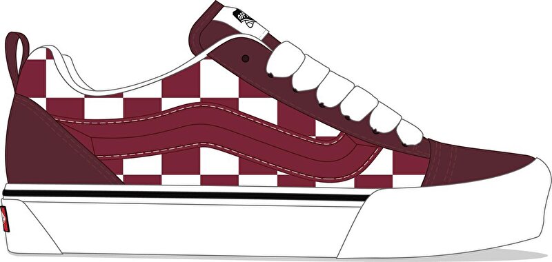 ÇOCUK KNU SKOOL AYAKKABI (4-8 YAŞ) Bordeaux