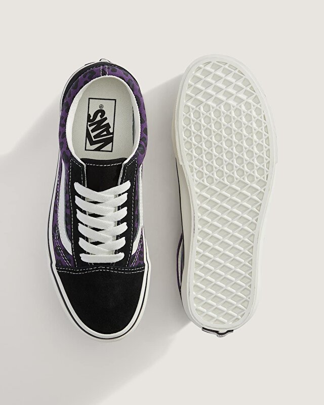 OLD SKOOL AYAKKABI Leopard/Purple