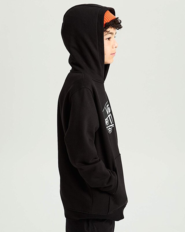 ÇOCUK STYLE 76 KAPÜŞONLU ÜST (8-14 YAŞ) Black