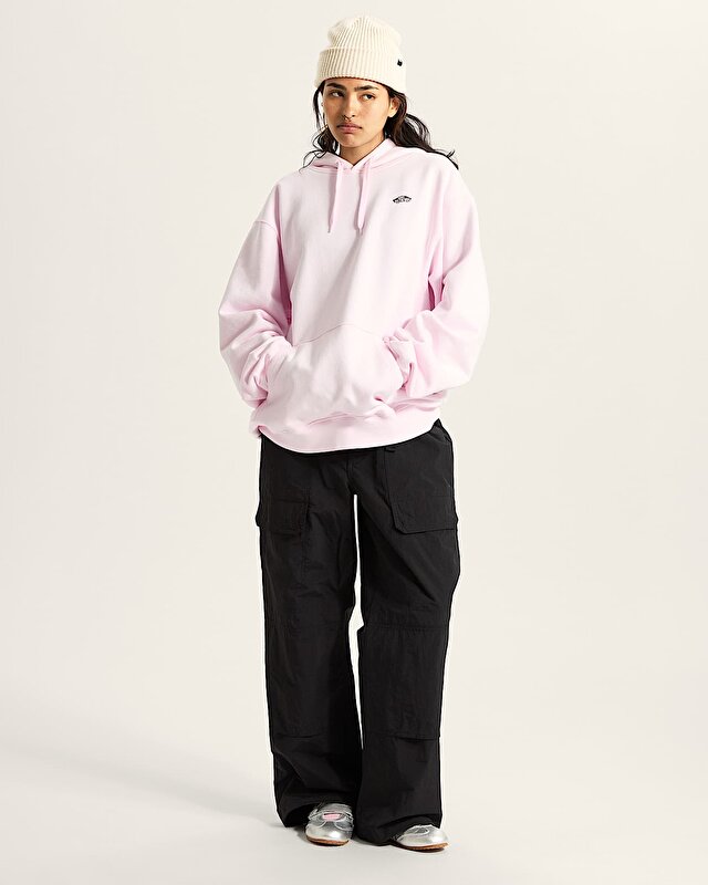 STYLE 76 II LOOSE KAPÜŞONLU ÜST Pastel Pink