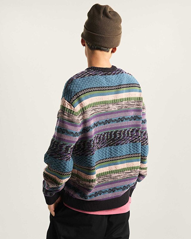 BOYER CREW SWEATSHIRT Black/Stargazer